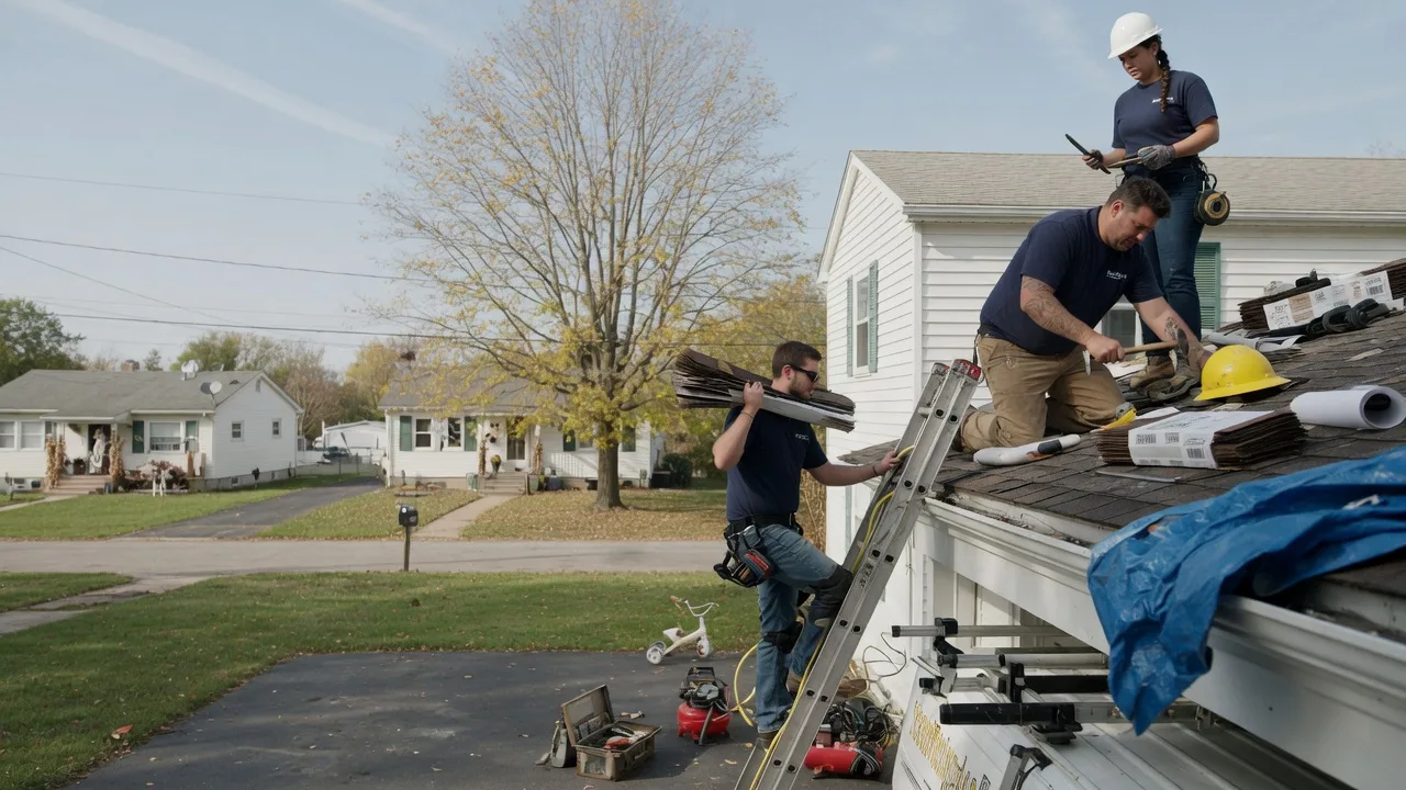 Local Roofing Contractors in Pana, IL near me